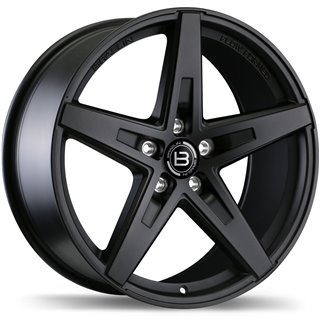 Braelin | BR08 ET25 - Matte Black Braelin Custom Wheels