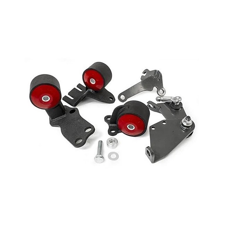 Innovative Mounts | Conversion Engine Mount Kit (60A; Red) - Civic / CRX 1988-1991 Innovative Mounts Mount