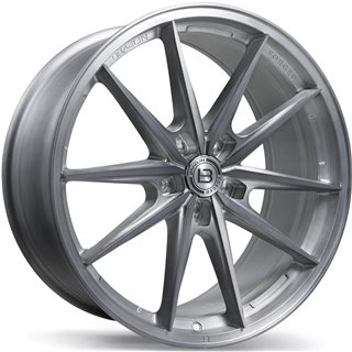 Braelin | BRF1 ET40 - Brushed Matte Carbon Grey Braelin Custom Wheels