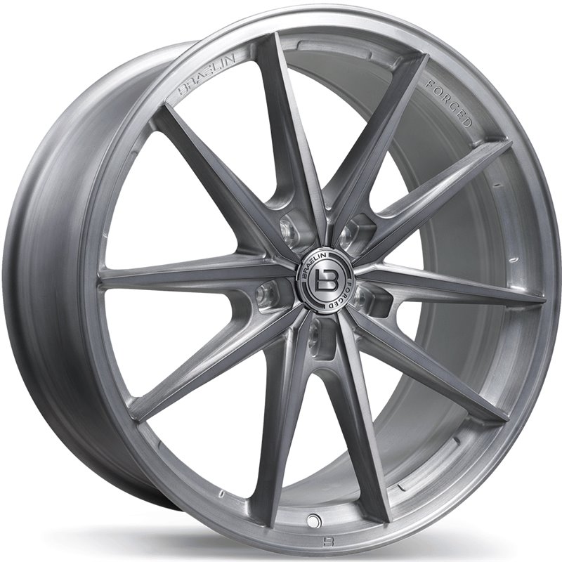 Braelin | BRF1 ET45 - Brushed Matte Carbon Grey Braelin Custom Wheels