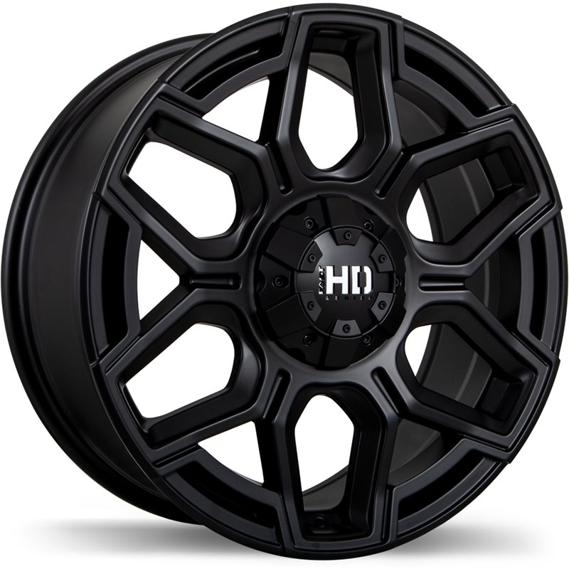 Fast HD | Thunder ET20 - Matte Black Fast HD Custom Wheels