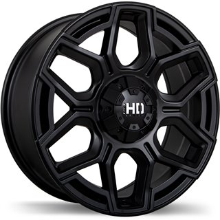 Fast HD | Thunder ET20 - Matte Black Fast HD Custom Wheels