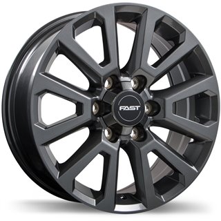 Fast Wheels | Storm II ET30 - Gloss Gunmetal Fast Wheels Custom Wheels