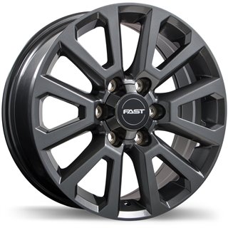 Fast Wheels | Storm II ET35 (Winter) - Gunmétal lustré