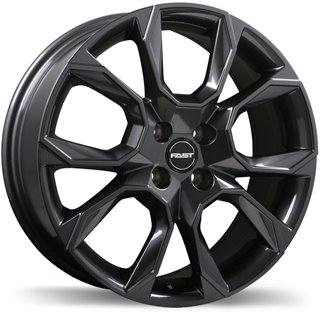 Fast Wheels | Aventure ET40 - Gloss Gunmetal Fast Wheels Custom Wheels