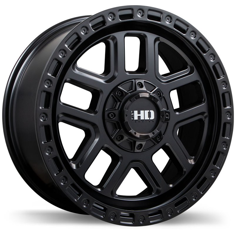 Fast HD | Summit 18x8.0 ET25 - Noir satiné Fast HD Jantes en alliage