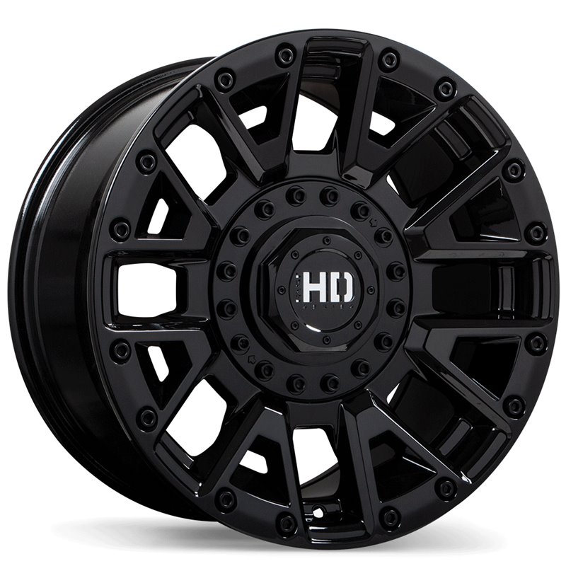 Fast HD | Knuckles ET0 - Gloss Black Fast HD Custom Wheels