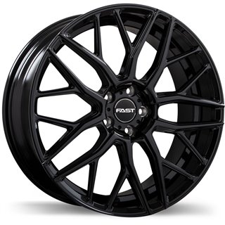 Fast Wheels | Vybz 18x8.0 ET40 - Noir lustré Fast Wheels Jantes en alliage