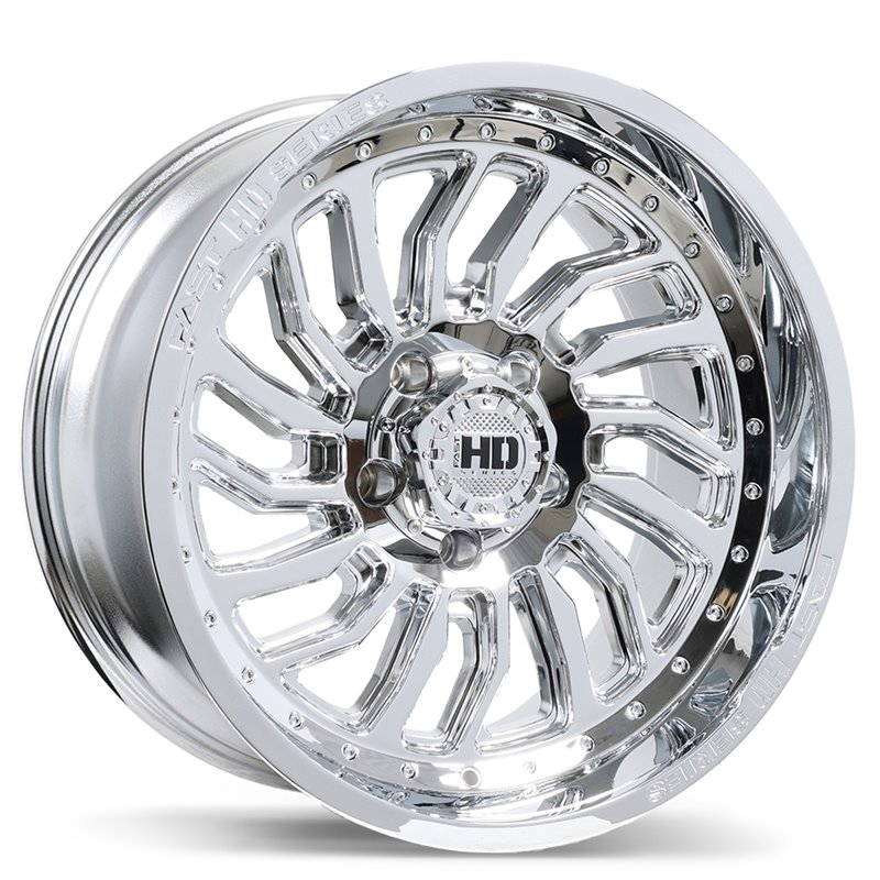 Fast HD | D-STRUCT ET-15 - Chrome Fast HD Custom Wheels