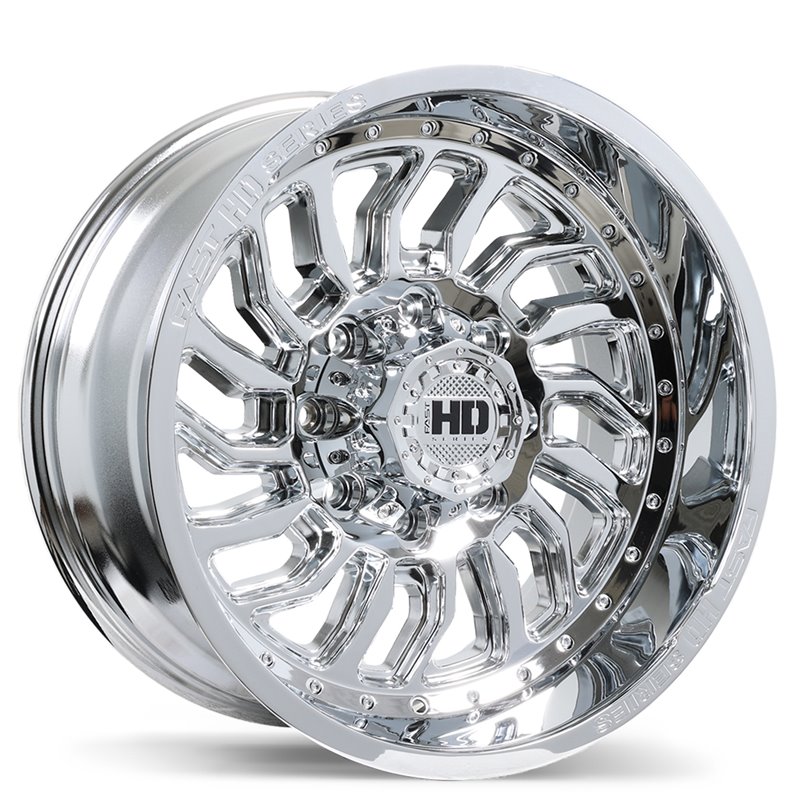 Fast HD | D-STRUCT ET-15 - Chrome Fast HD Custom Wheels