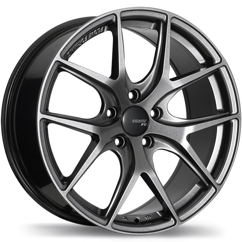 Fast Wheels | FC04 ET40 - Titanium Fast Wheels Custom Wheels