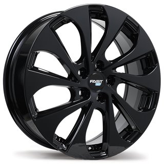 Fast Wheels | EV05 ET48 - Gloss Black Fast Wheels Custom Wheels