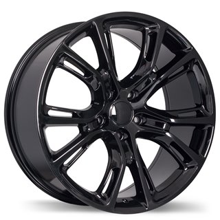 Replika | R148B 20x9.0 ET34 - Gloss Black Replika Custom Wheels