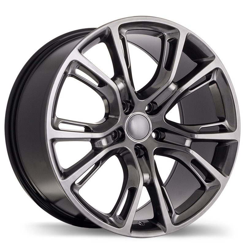 Replika | R148B ET34 - Dark Hyper Silver Replika Custom Wheels