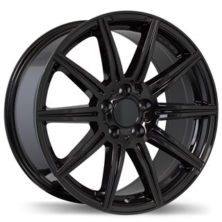 Replika | R157 ET45 - Gloss Black Replika Custom Wheels