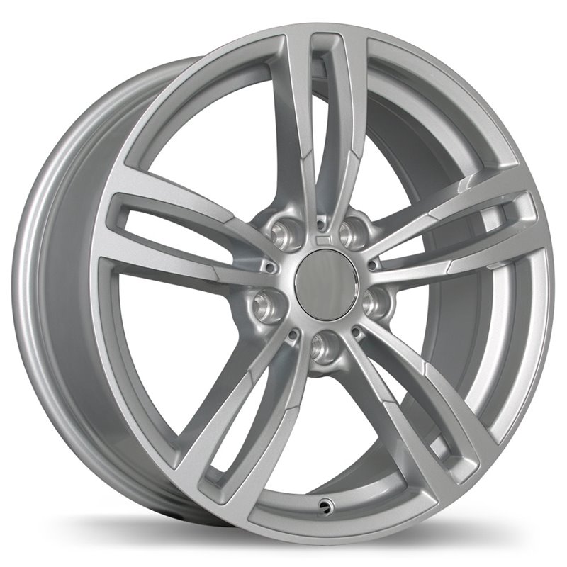 Replika | R163A ET35 - Gloss Silver Replika Custom Wheels