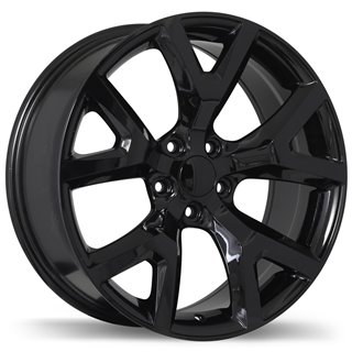 Replika | R165A ET31 - Gloss Black Replika Custom Wheels
