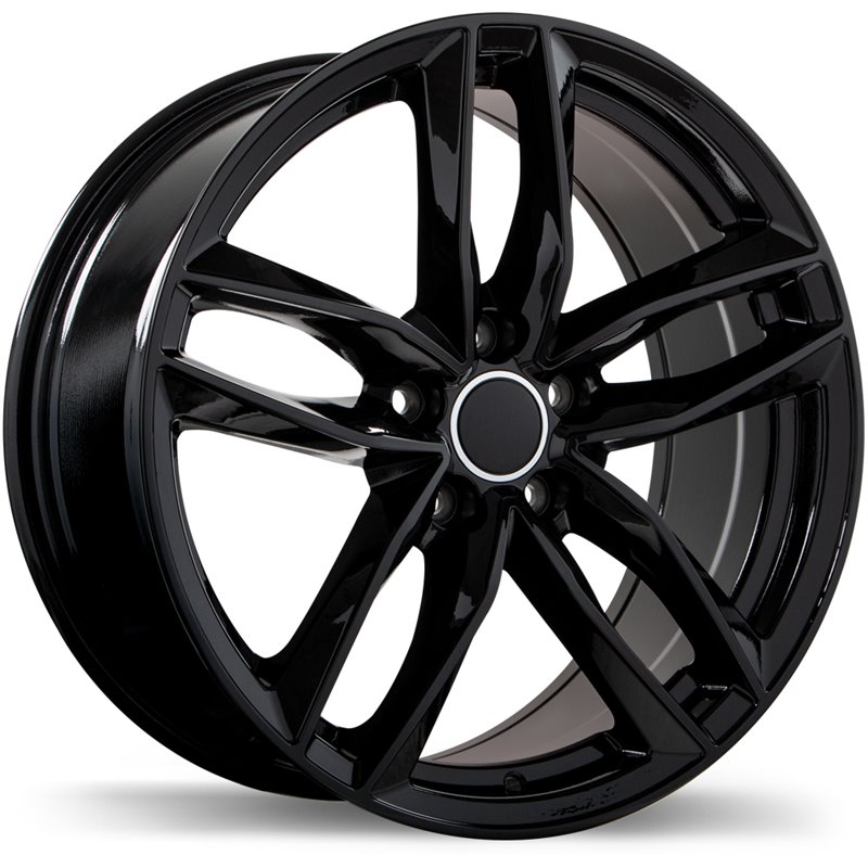 Replika | R167 ET42 - Gloss Black Replika Custom Wheels