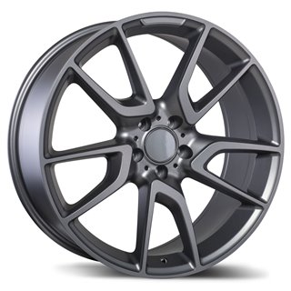 Replika | R207 ET46 - Matte Gunmetal Replika Custom Wheels