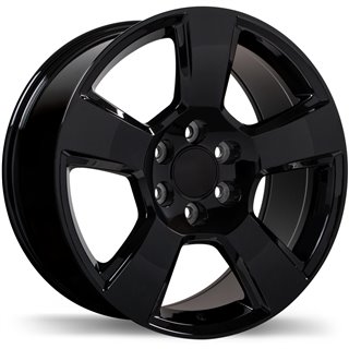 Replika | R211 ET27 - Gloss Black Replika Custom Wheels