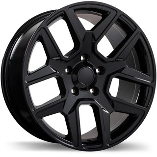 Replika | R220 ET18 - Gloss Black Replika Custom Wheels