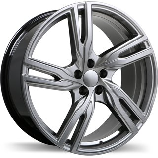 Replika | R221 ET38 - Dark Hyper Silver Replika Custom Wheels