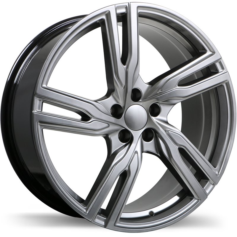 Replika | R221 ET38 - Dark Hyper Silver Replika Custom Wheels