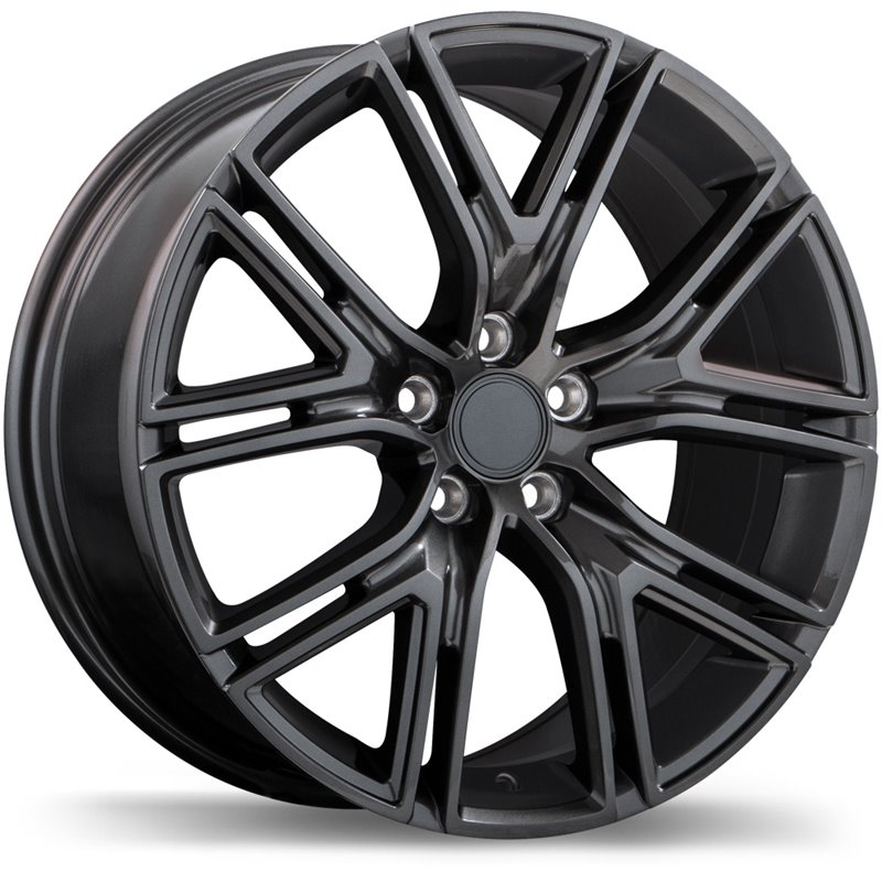 Replika | R222 ET50 - Gloss Gunmetal Replika Custom Wheels