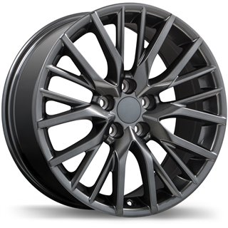 Replika | R224 ET30 - Gloss Gunmetal Replika Custom Wheels