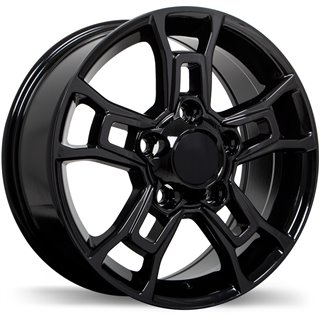 Replika | R225 ET60 - Gloss Black Replika Custom Wheels