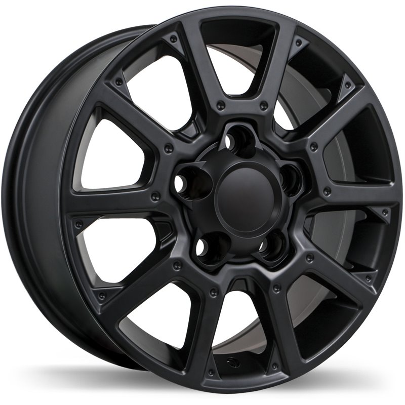 Replika | R226 ET55 - Satin Black Replika Custom Wheels