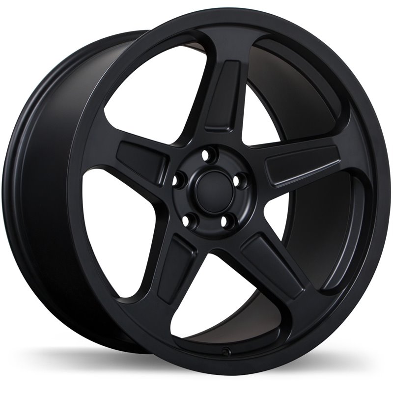 Replika | R227 ET25 - Satin Black Replika Custom Wheels