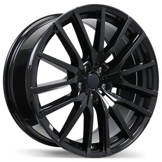 Replika | R233 ET37 - Gloss Black Replika Custom Wheels