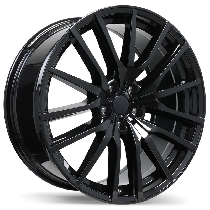 Replika | R233 ET37 - Gloss Black Replika Custom Wheels