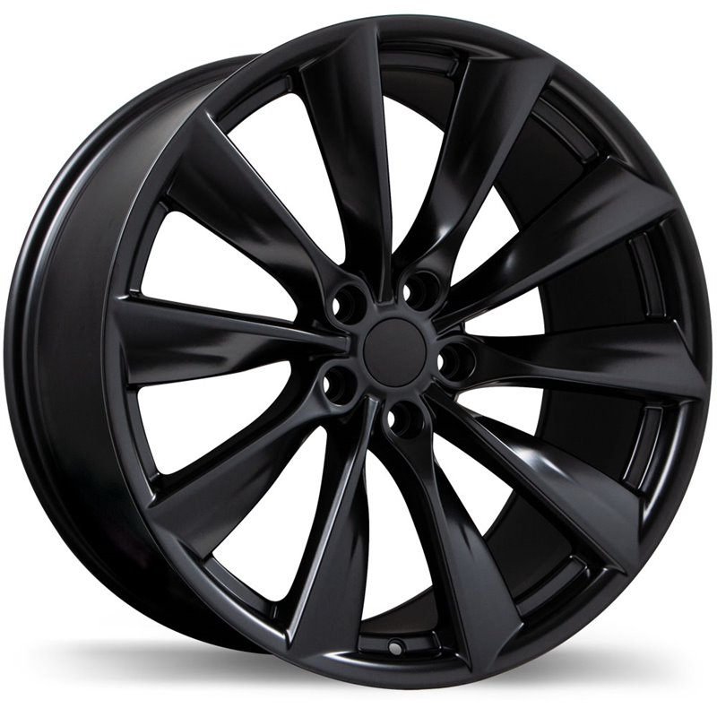 Replika | R241 ET40 - Satin Black Replika Custom Wheels