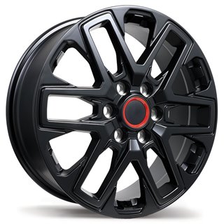 Replika | R262 ET60 - Satin Black Replika Custom Wheels