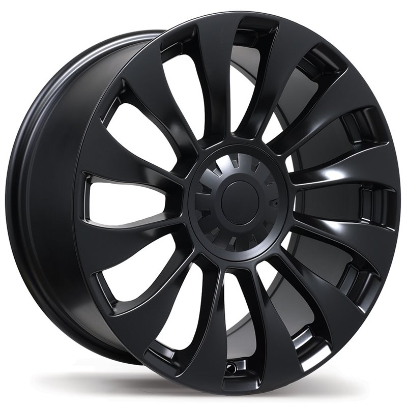 Replika | R263 ET40 - Satin Black Replika Custom Wheels