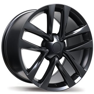Replika | R264 ET40 - Satin Black Replika Custom Wheels