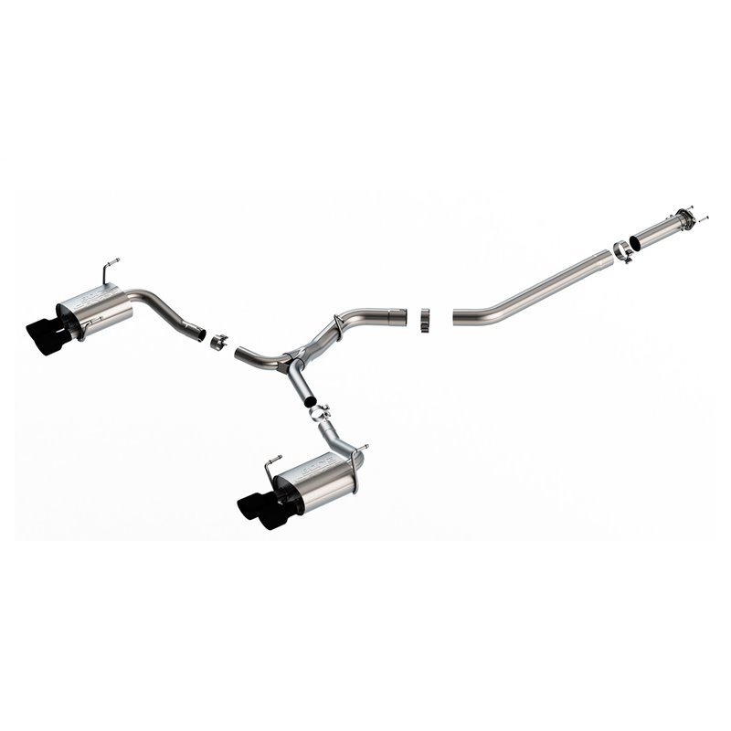 Borla | S-Type Cat-Back™ Exhaust System - WRX 2.4T 2022-2024 BORLA Cat-Back Exhausts