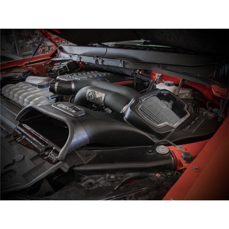 aFe Power | Momentum XP Cold Air Intake System w/Pro DRY S Filter Black - Expedition / F-150 / Navigator 3.5T 2022-2023
