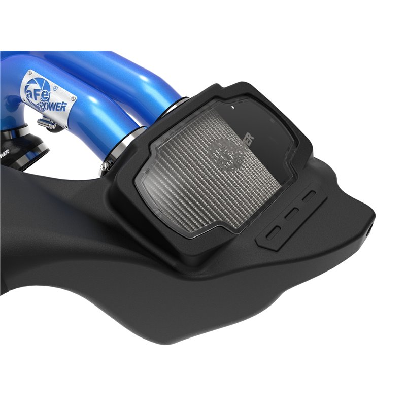 aFe Power | Momentum XP Cold Air Intake System w/Pro DRY S Filter Blue - Expedition / F-150 / Navigator 3.5T 2021-2023