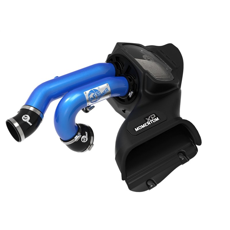 aFe Power | Momentum XP Cold Air Intake System w/Pro DRY S Filter Blue - Expedition / F-150 / Navigator 3.5T 2021-2023