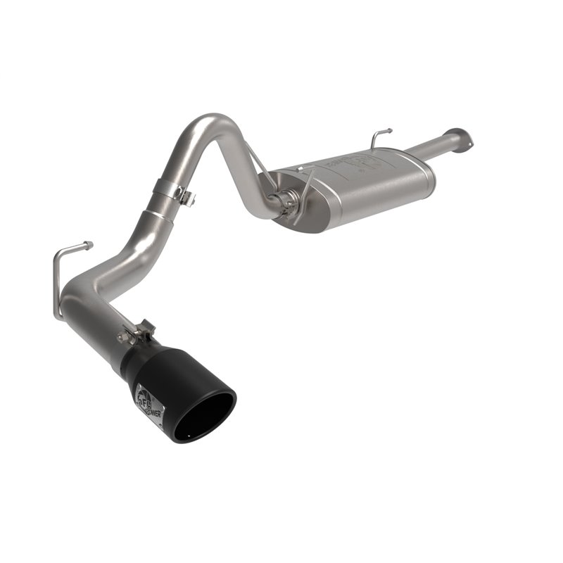 aFe Power | Apollo GT Series 2-1/2 IN to 3 IN 409 SS Cat-Back Exhaust System w/Black Tip - Tacoma 2.7L / 3.5L 2016-2023