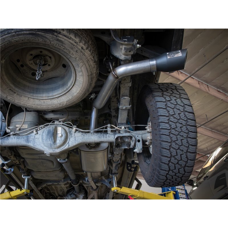 aFe Power | Apollo GT Series 2-1/2 IN to 3 IN 409 SS Cat-Back Exhaust System w/Black Tip - Tacoma 2.7L / 3.5L 2016-2023