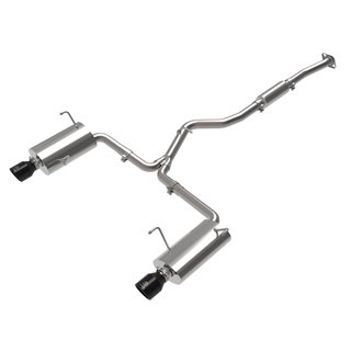 aFe Power | Takeda 2-1/2 IN to 2-1/4 IN 304 Stainless Steel Cat-Back Exhaust w/Black Tip - Forester 2.0T 2014-2018 aFe POWER ...
