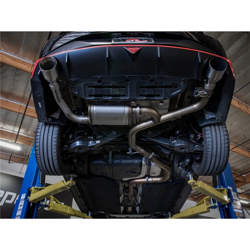 aFe Power | Takeda 3 IN 304 Stainless Steel Cat-Back Exhaust w/Black Tips - Elantra N 2.0T 2022-2023 aFe POWER Cat-Back Exhausts