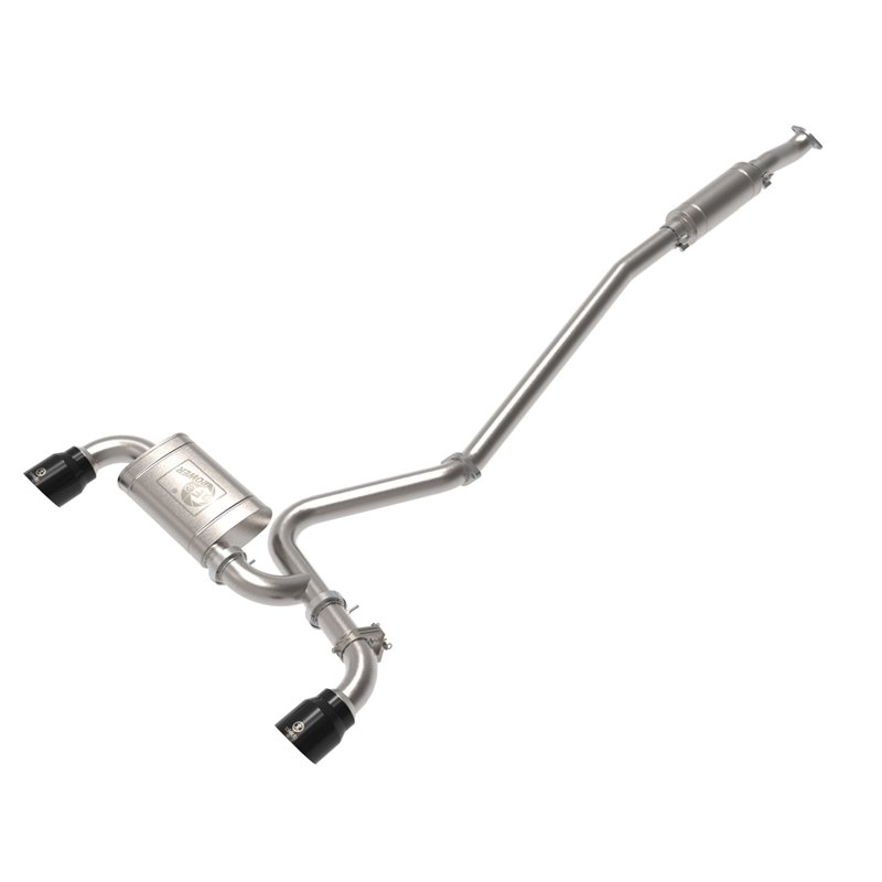 aFe Power | Takeda 3 IN 304 Stainless Steel Cat-Back Exhaust w/Black Tips - Kona N 2.0T 2022-2023 aFe POWER Cat-Back Exhausts