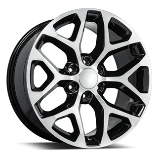 REV Wheels | Replica 582 - Black Machined