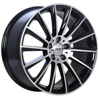 ART Replica | Replica 194 ET33 - Gloss Black - Machined Face ART Replica Custom Wheels
