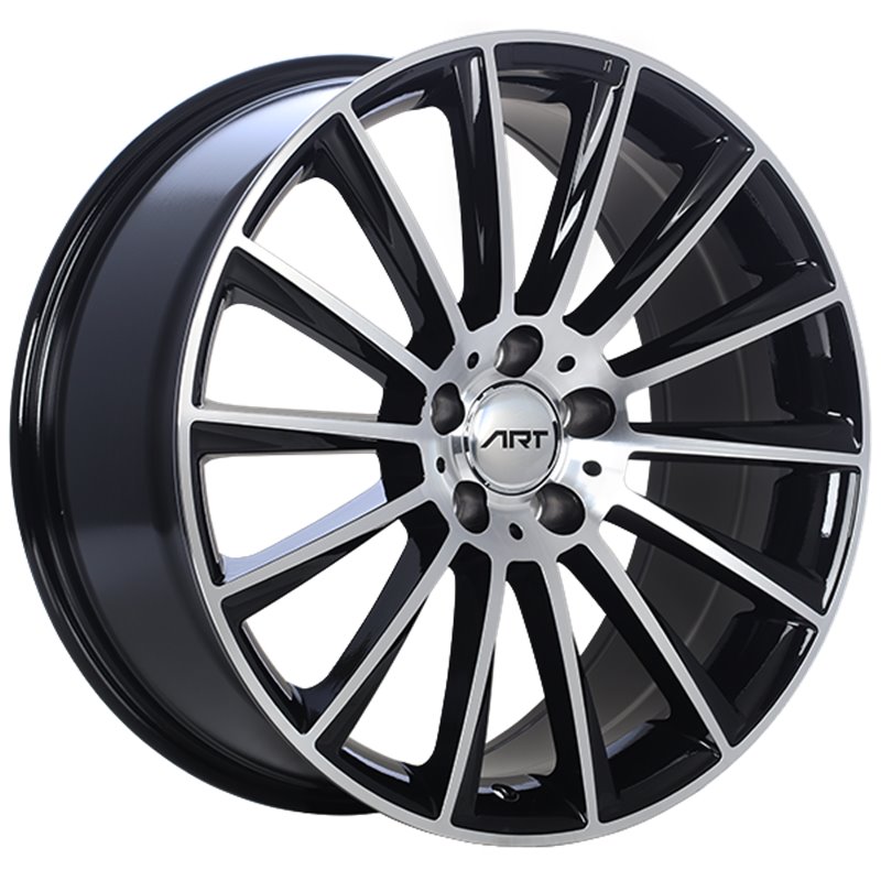 ART Replica | Replica 194 ET45 - Gloss Black - Machined Face ART Replica Custom Wheels